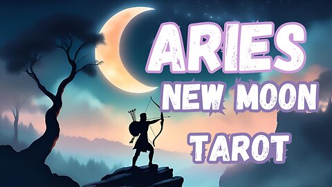 Aries ♈️- New Moon in Sagittarius 2024 Tarot reading #aries #tarot #tarotary