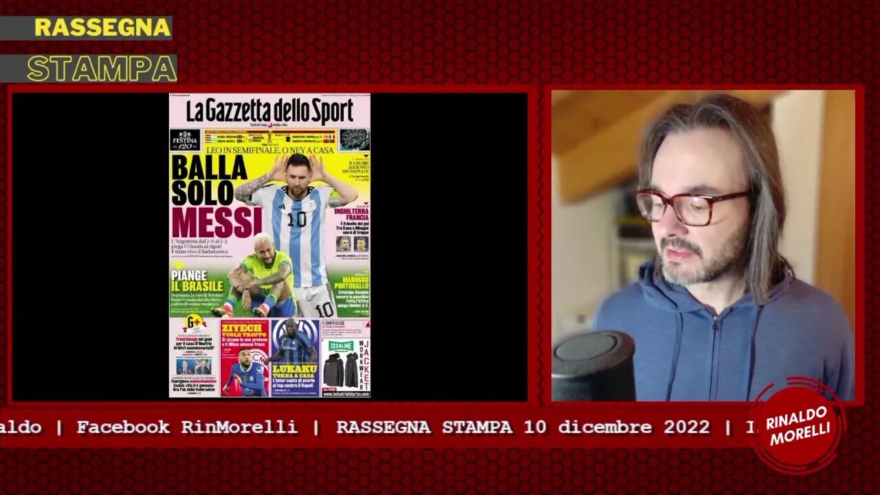 Argentina e Croazia agli ottavi, delusione Neymar, Ziyech costoso. Rassegna Stampa ep.199 | 10.12.22