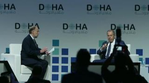 Sergey Lavrov Interviewed At Doha Forum