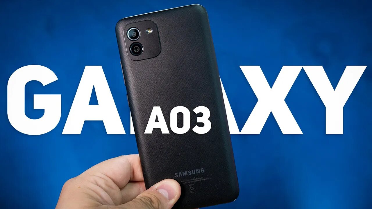 SAMSUNG GALAXY A03 | O MELHOR SMARTPHONE BÁSICO DE 2022!