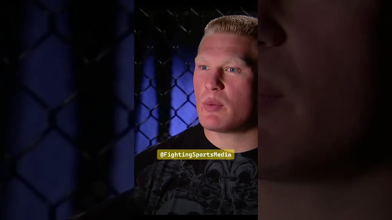 Brock Lesnar: "Can Brock Lesnar Fight" | Frank Mir Tells Us #Shorts