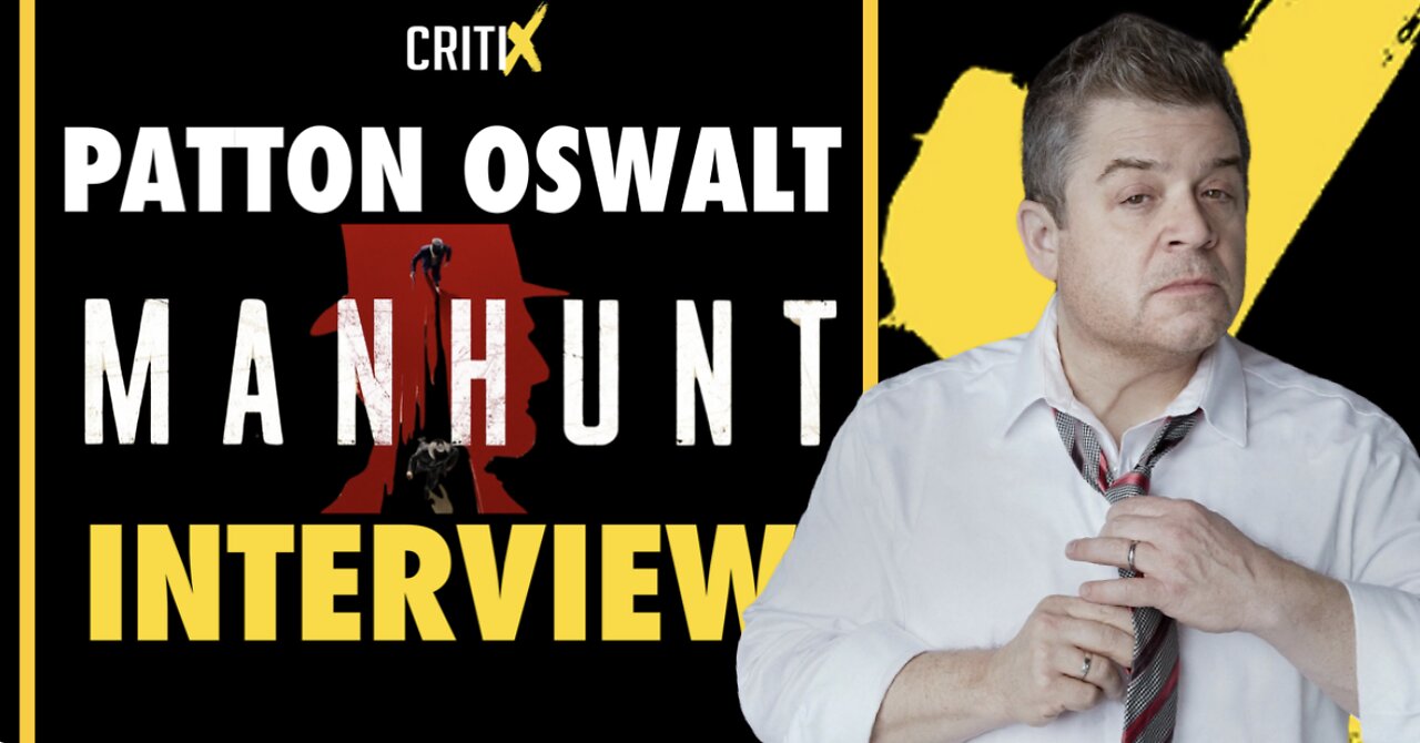 Patton Oswalt MANHUNT [AppleTV+]| Interview