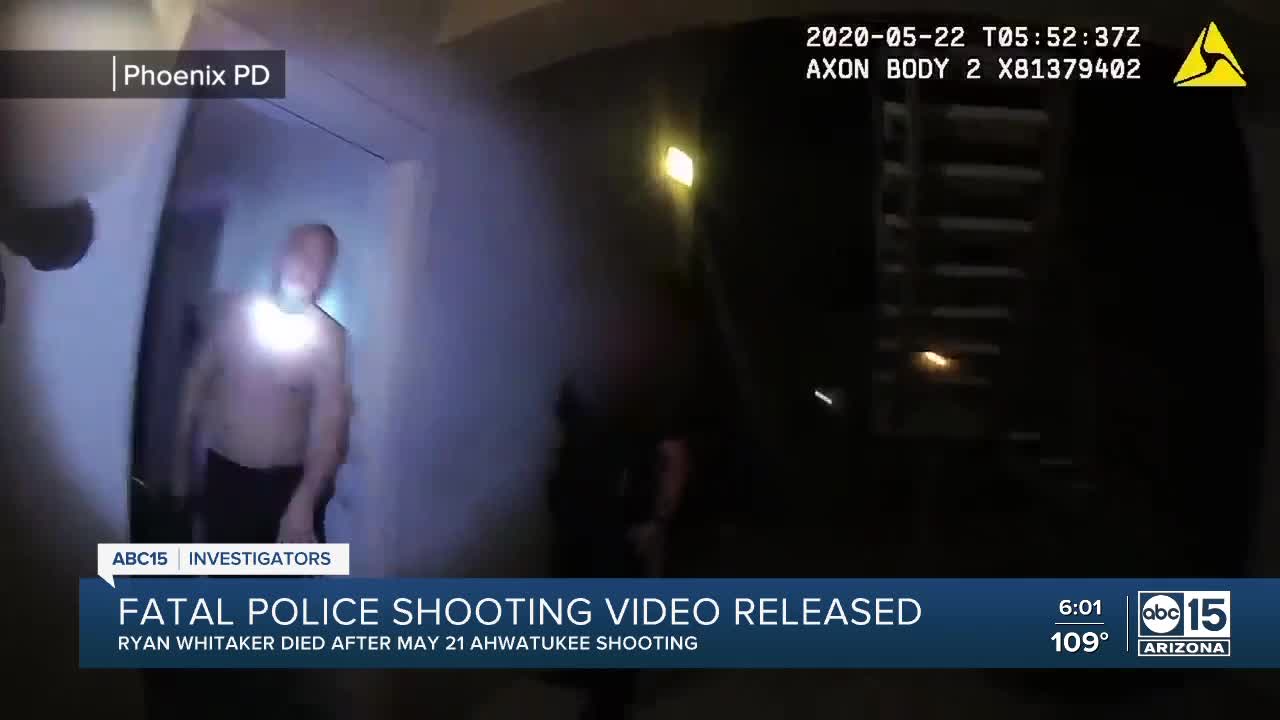 Fatal police shooting video released