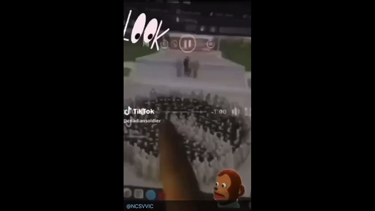 The Q army in full effect, DJT