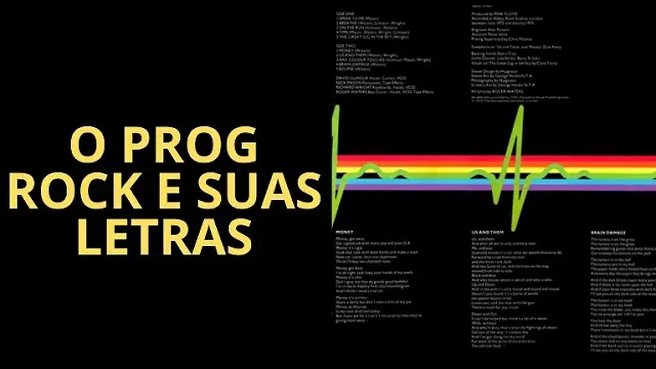 O ROCK PROGRESSIVO E SUAS LETRAS