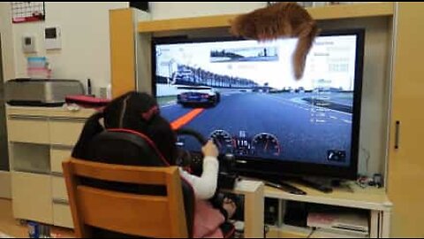 This 5-year-old girl is better than you at Gran Turismo 5