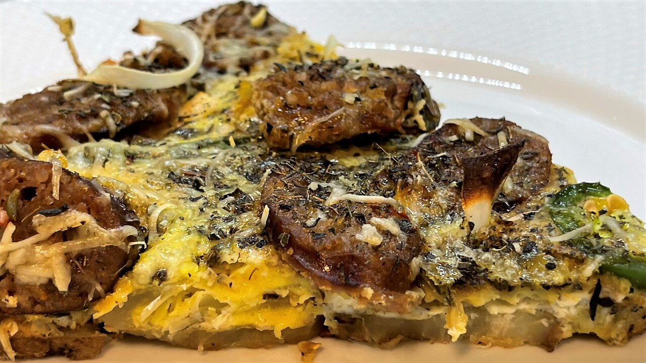 Italian Sausage & Potato Frittata I Easy & Delicious Frittata Recipe I Gastro Guru