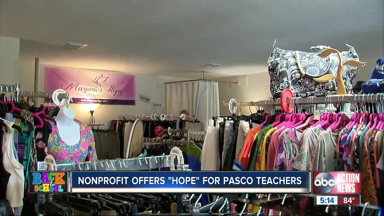 Teachers shop for free at Pasco County clothing pop-up store