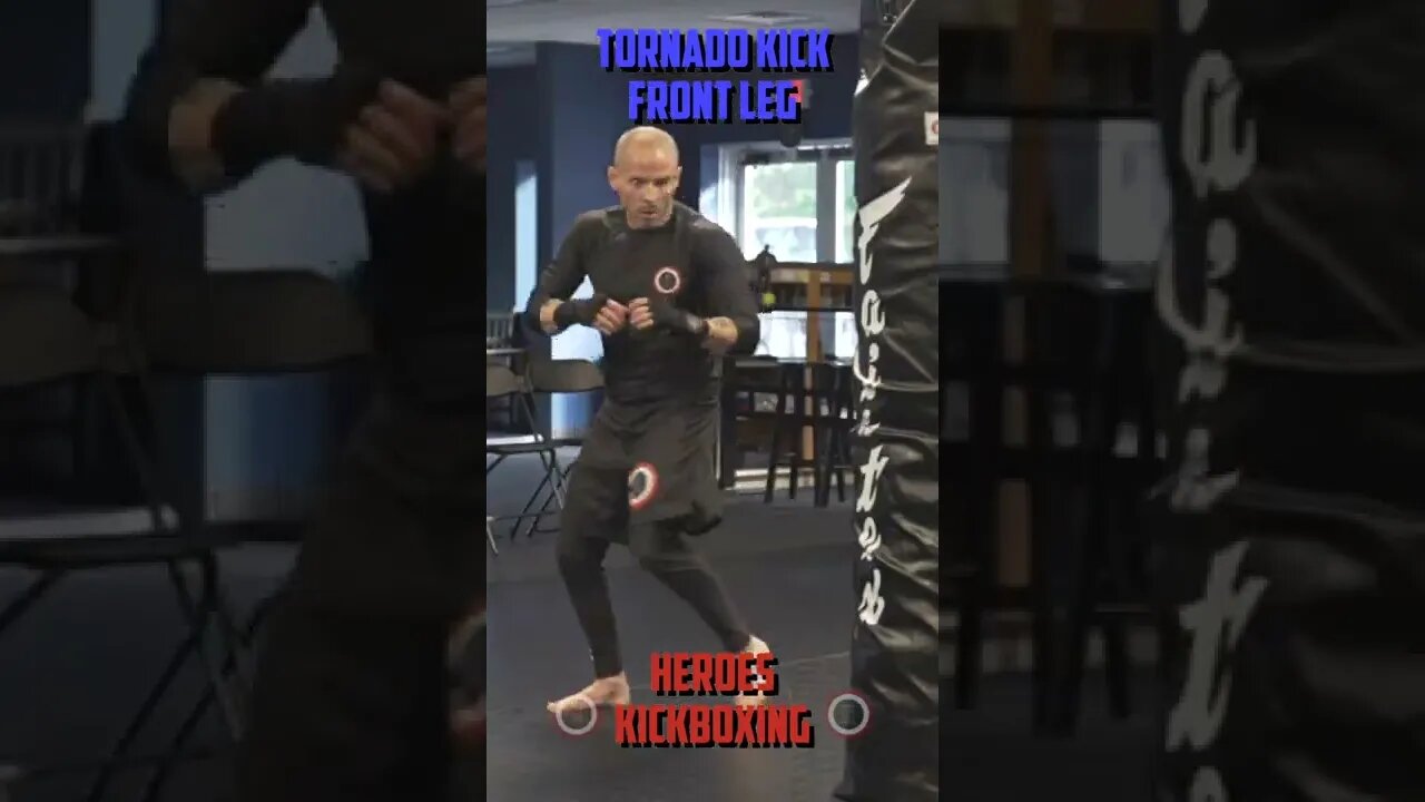 Heroes Training Center | Kickboxing & MMA - Tornado Kick - Front | #Shorts