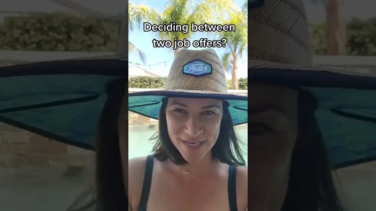 Deciding between two job offers?