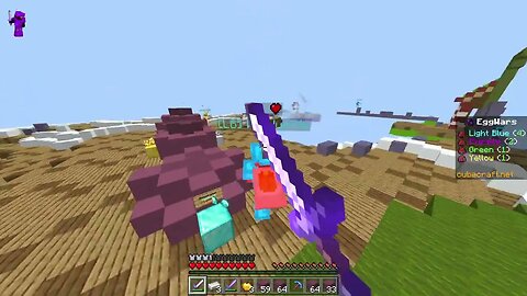 Eggwars Quartet Cubecraft | 4 Minecraft Pros rushed so fast and folded us in a second