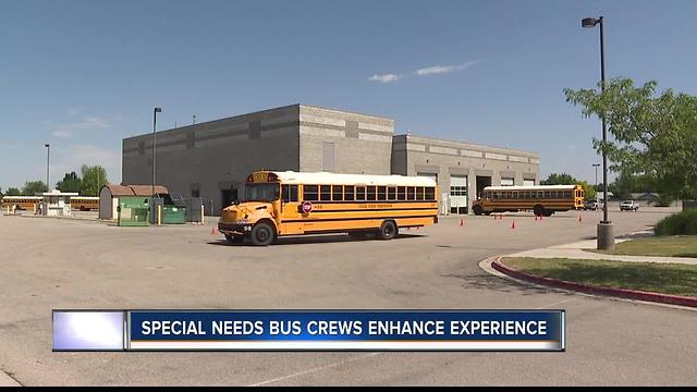 Special needs bus crew receives kudos