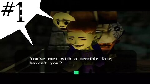 The Legend Of Zelda Majora's Mask Walkthrough Part 1: EVIL VOICE GUY!!! (With Commentary)