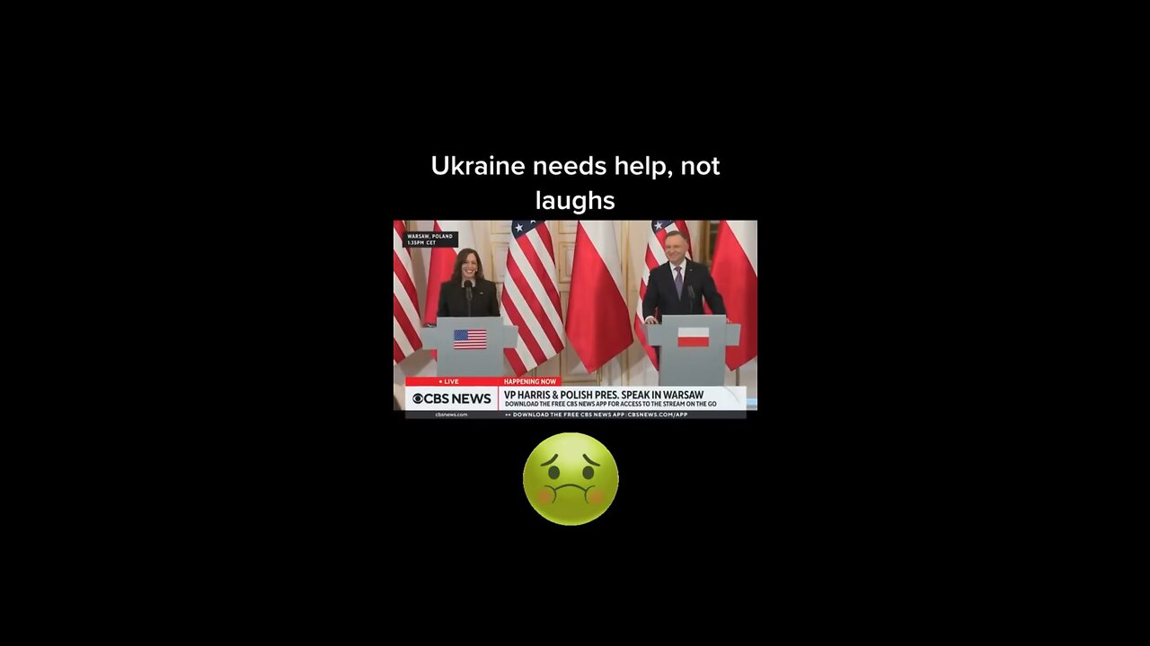 Ukraine needs help, not laughs