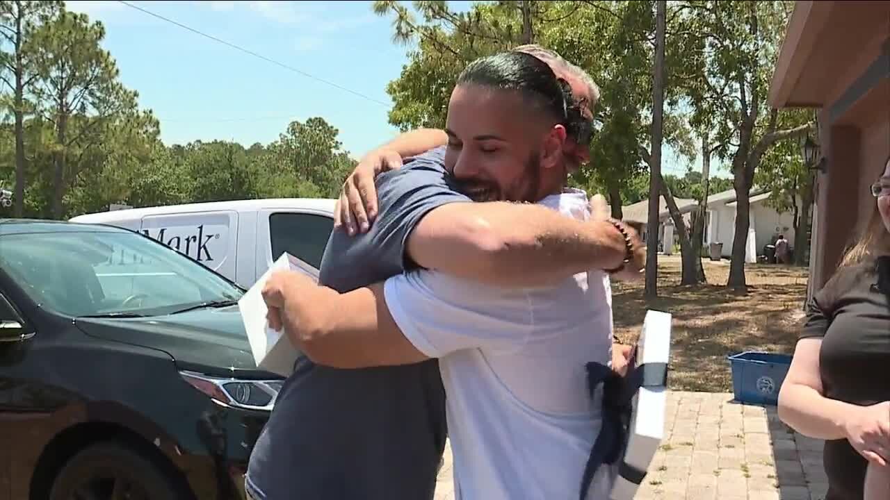 Family surprised with mortgage gift