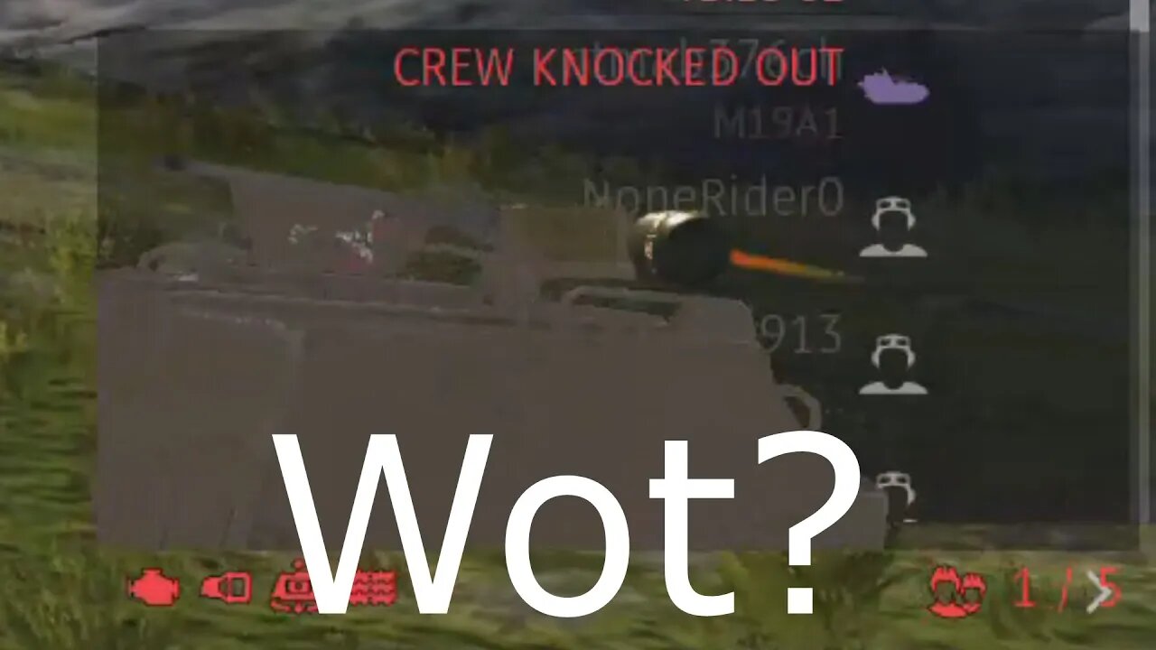 A machine gun...? Not anymore it isn't! || War Thunder oddball kill clip