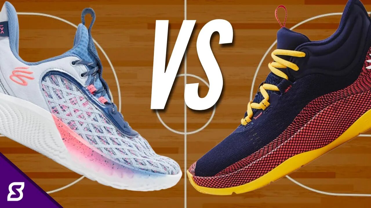 Budget Version Better!? Curry Flow 9 VS Curry HOVR Splash