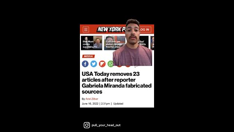 USA Today caught publishing FAKE news stories, reporter fired