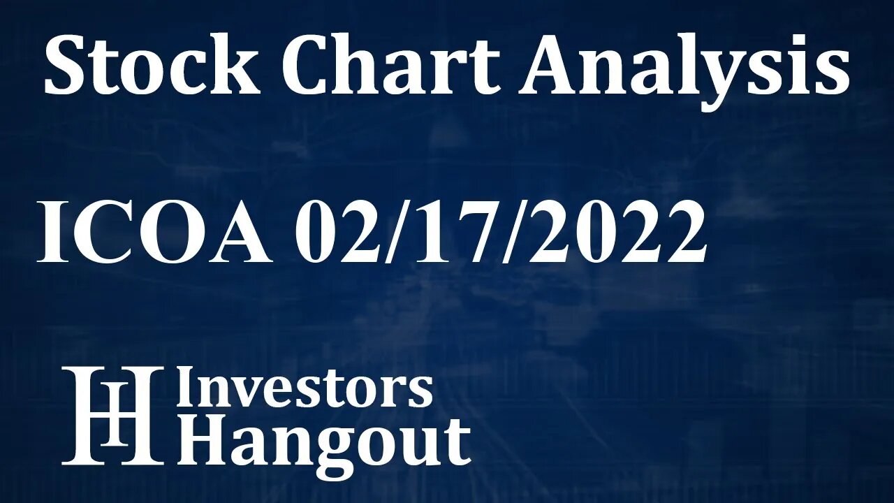 ICOA Stock Chart Analysis Icoa Inc. - 02-17-2022