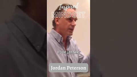 LAST THING you NEED to HEAR #short #jordanpeterson #motivation #inspiration #psychology