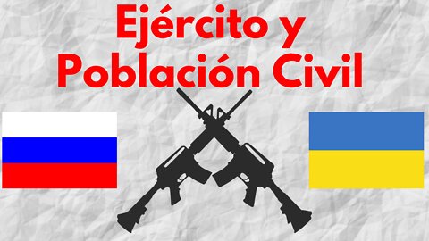 Comparación: Comportamiento de soldados rusos vs soldados ucranianos con población civil. Mi opinión