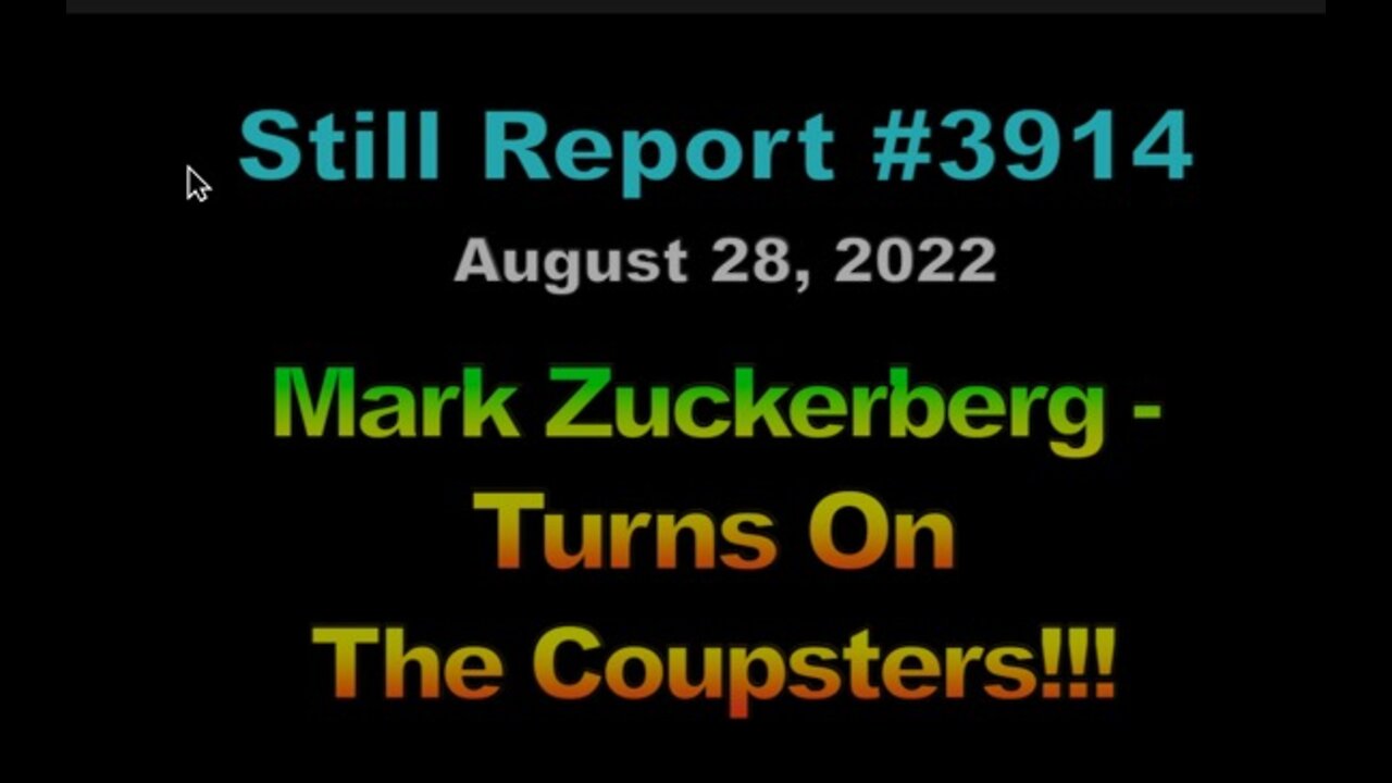 Zuckerberg Turns On The Coupsters, 3914