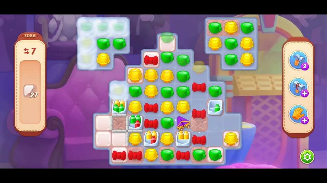 Playrix Homescapes Gameplay Walkthrough Level 7086