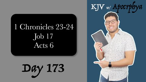 Day 173 - Bible in One Year KJV [2022]