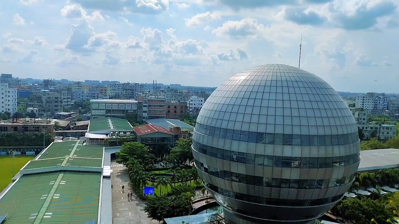 American International University of Bangladesh - AIUB Summer view.