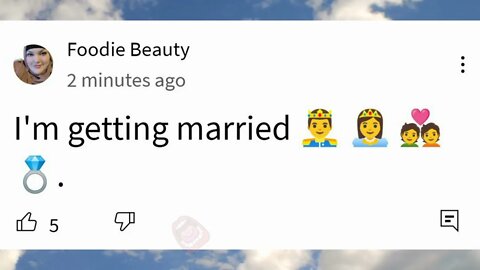 Foodie Beauty Getting Married And The Deleted Community Posts