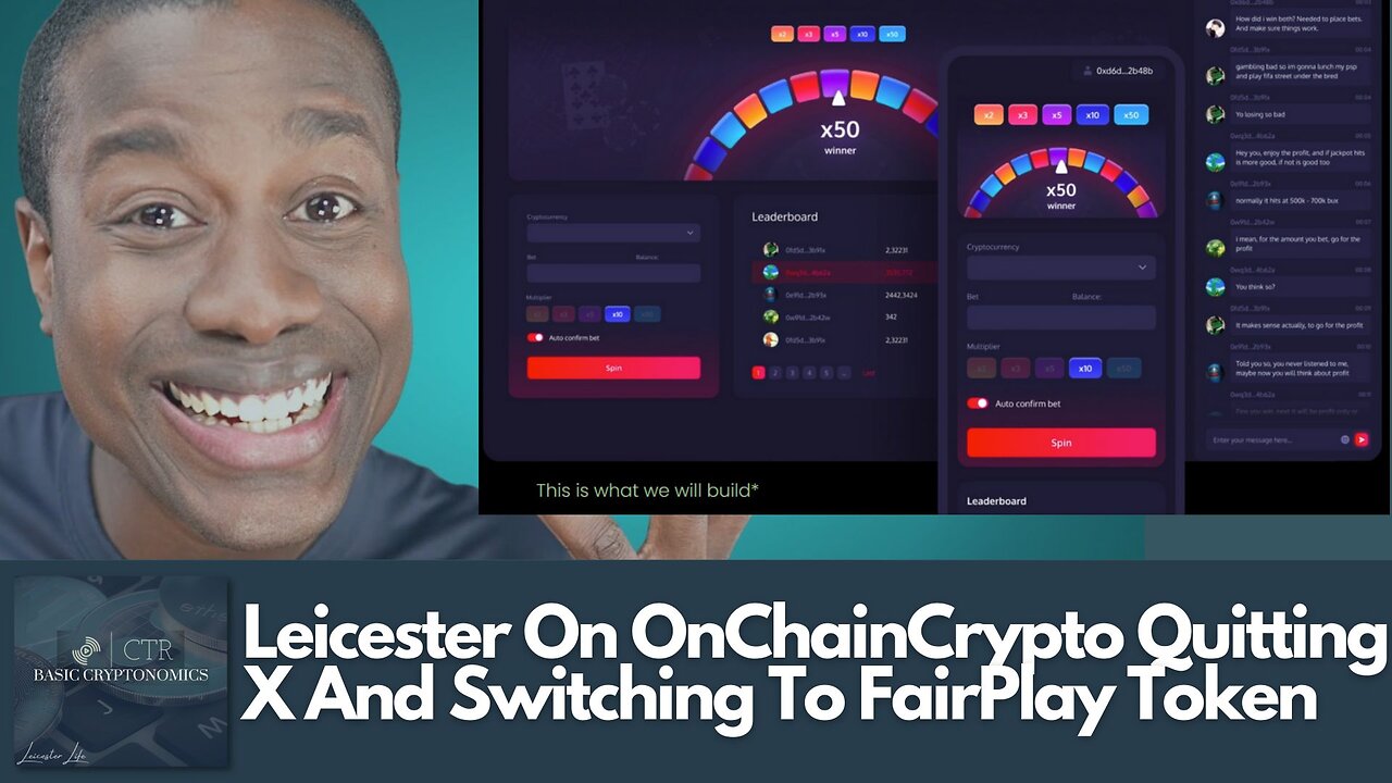 Leicester's Weekend Wrapup: Brand Changes, Plus OnChainCrypto Launches FairPlay