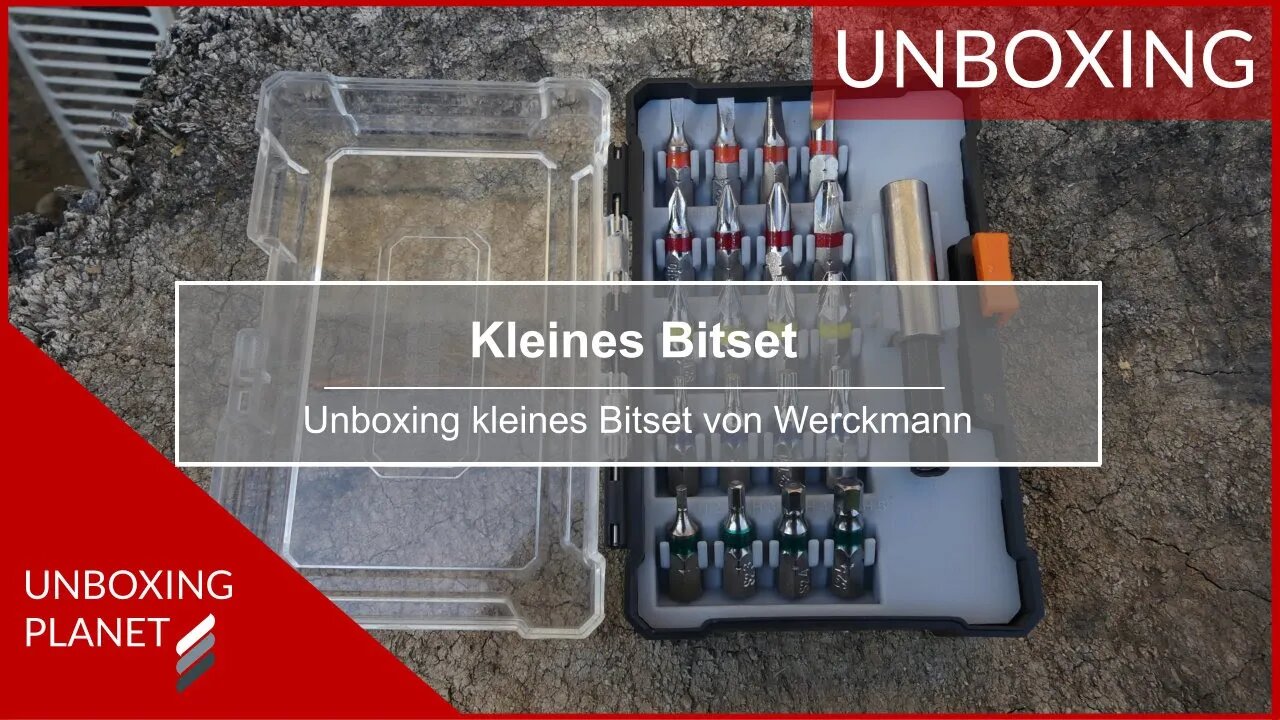 Kleines Bitset in einer Box von Werckmann - Unboxing Planet