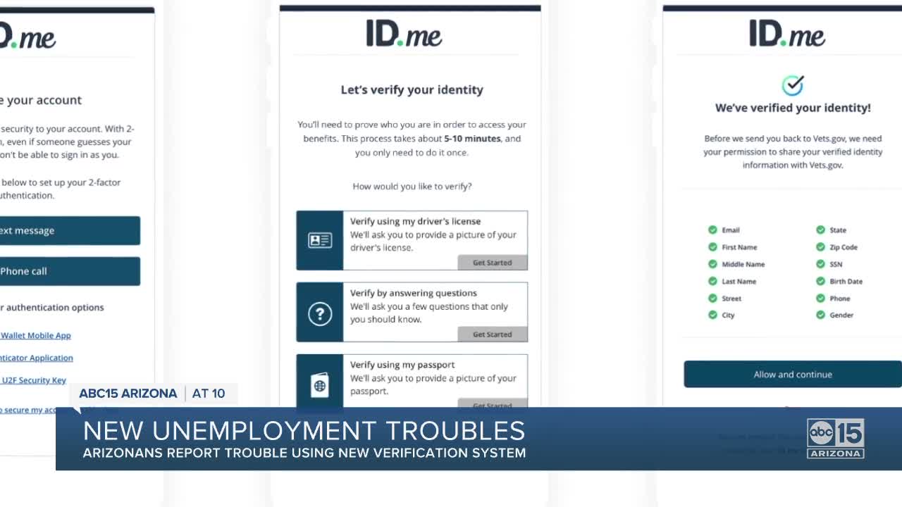 300K Arizonans going through new verification to get unemployment benefits