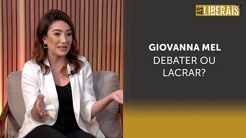 Giovanna Mel: ‘Ninguém quer debater, só querem lacrar’ | #al