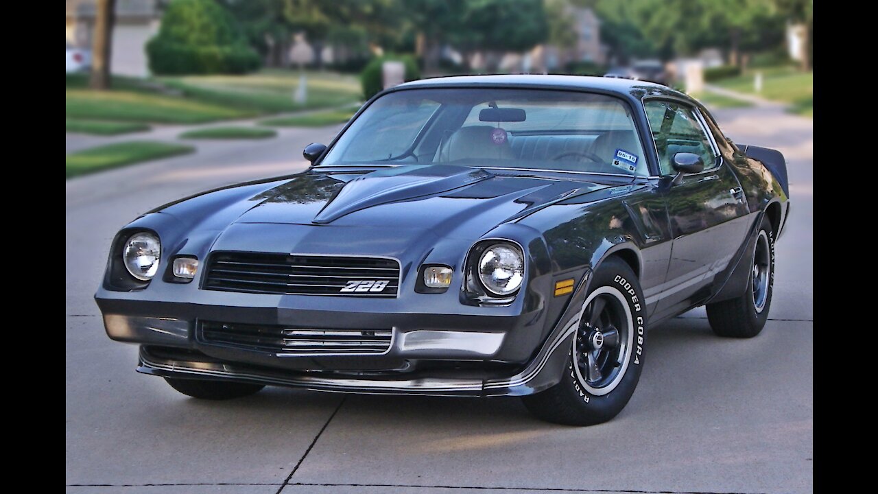 1980 Chevrolet Camaro Z28 5.7L 350 V8 TH350 Auto Numbers Matching