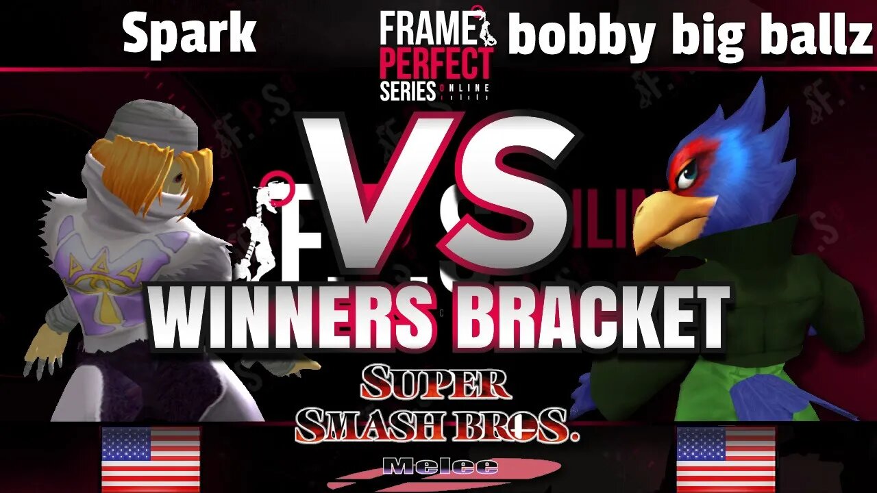 FPS2 Online Top 8 Qualifier - Spark (Sheik) vs. BBB (Falco) - Smash Melee