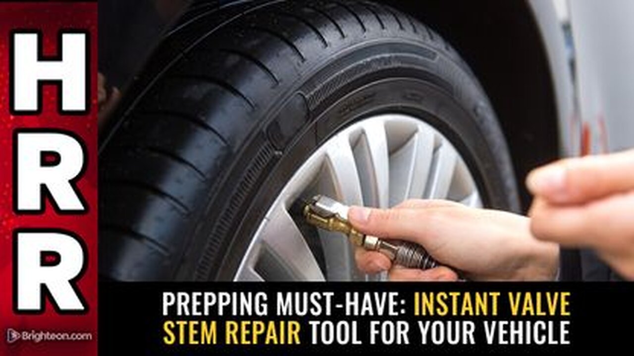 Prepping must-have Instant valve stem repair tool for your vehicle