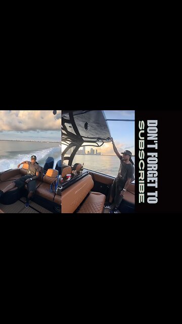 Money Motivation Boatride with Perfect View