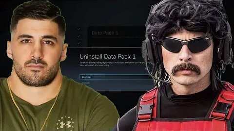 Dr Disrespect UNINSTALLS Call of Duty for NICKMERCS