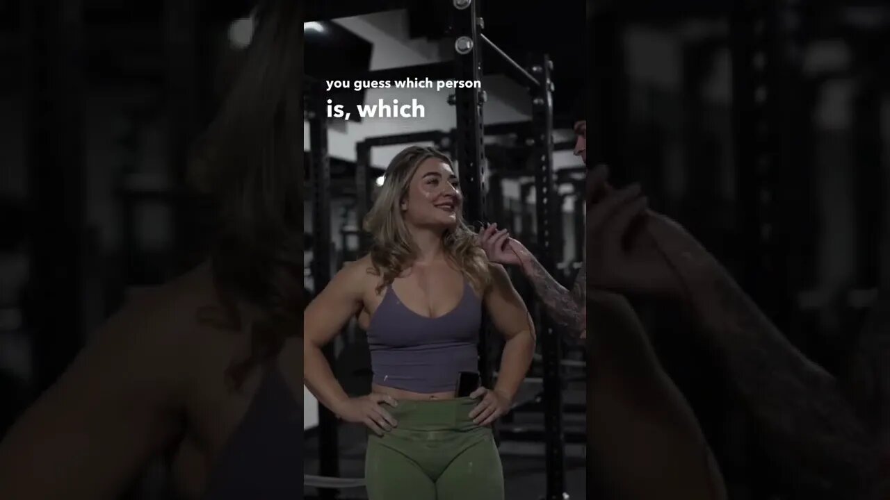 Asking gym girls this question… #shorts #micdup #fitgirl #gymgirl