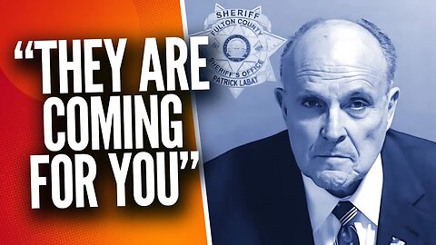 America's Mayor ARRESTED! Giuliani Surrenders in GA, Trump Is Next!