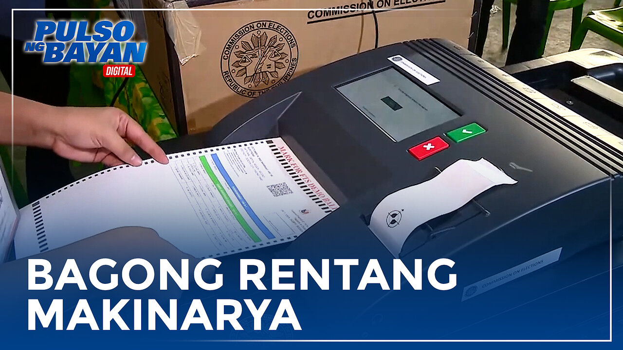 Mga bagong rentang makinarya ng Comelec, isasabak na sa field testing sa darating na Sabado