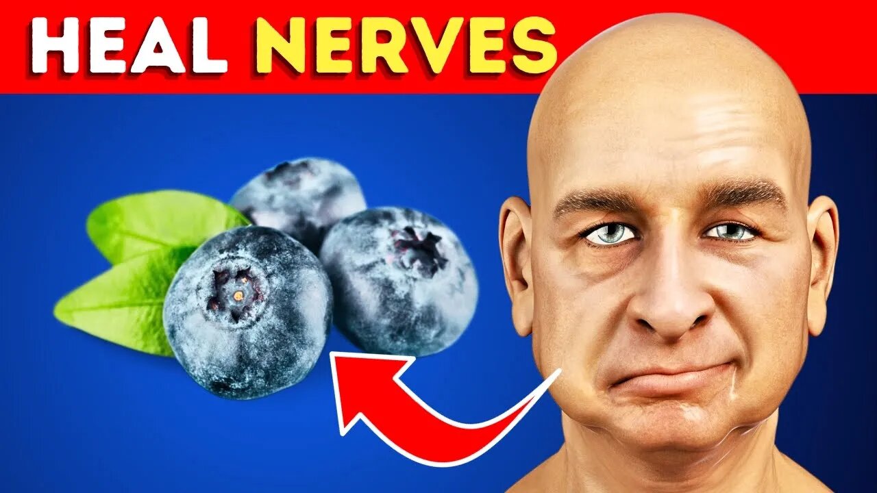 How to Regenerate Your Nerves with Blueberries #nervehealth #nervehealthfood