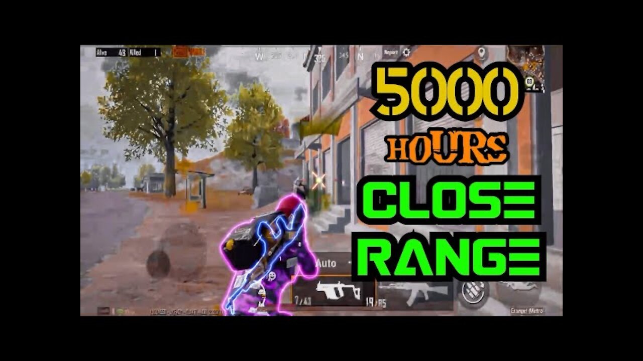 5000 hours of PUBG Mobile close range looks like