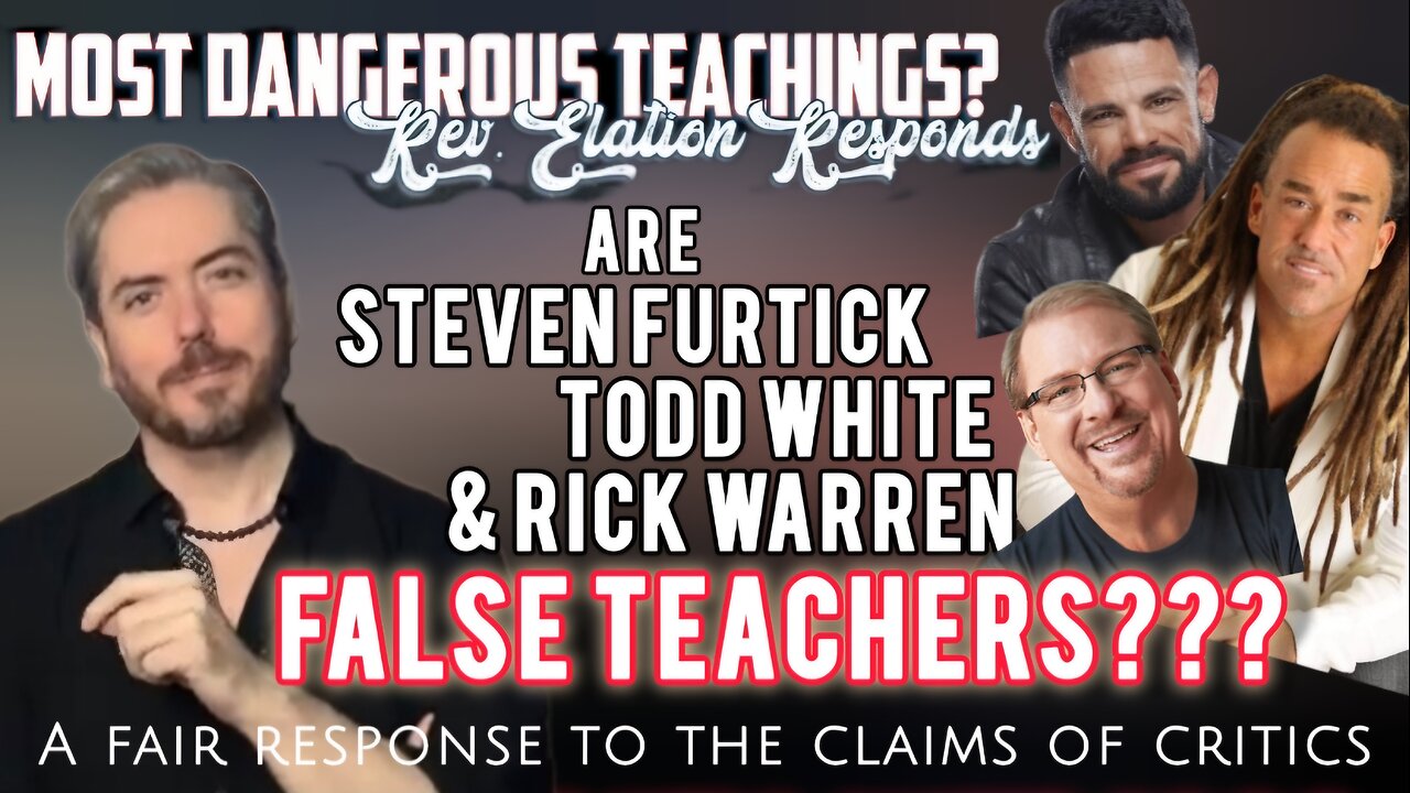 (REVIEW) Are Todd White, Steven Furtick, Rick Warren DANGEROUS false TEACHERS 🙀?? Part 1