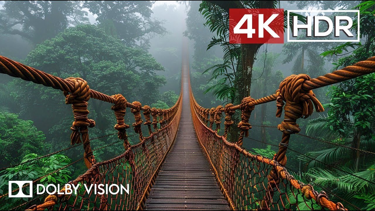 🔴Green AMBIENCE DOLBY VISION 4K HDR .