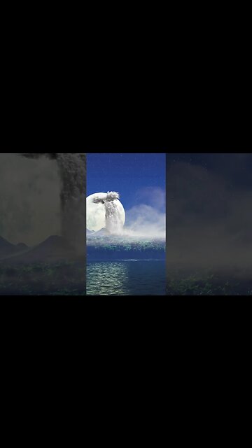 A sight from Paradise #shorts #moonwaterfall