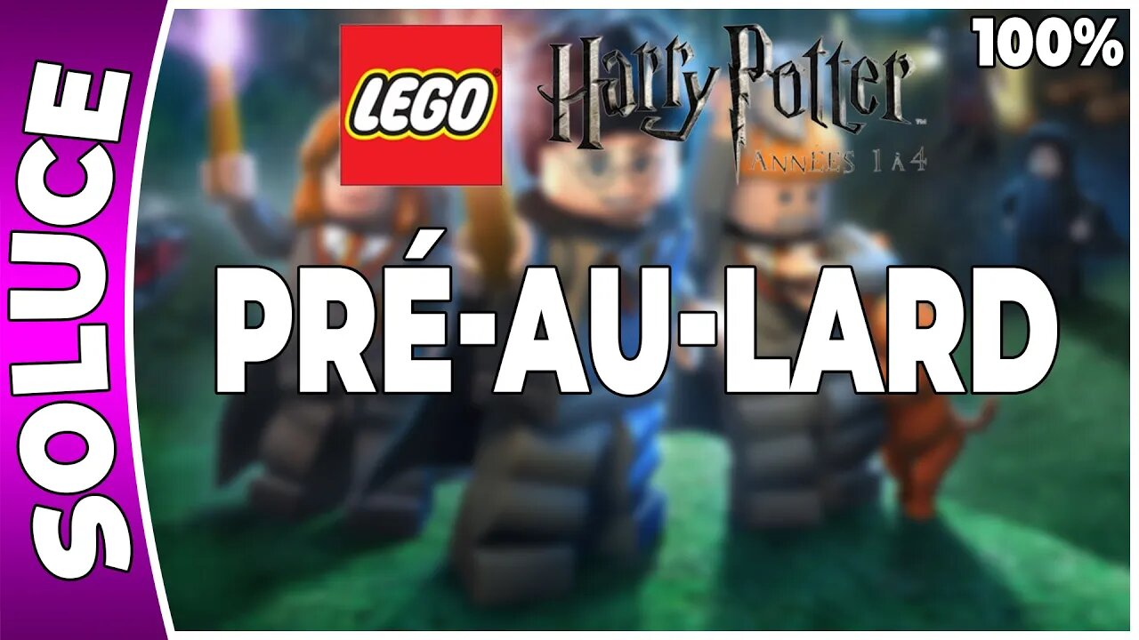 LEGO Harry Potter : Années 1 à 4 - PRÉ-AU-LARD - 100% - Emblèmes et perso [FR PS3]