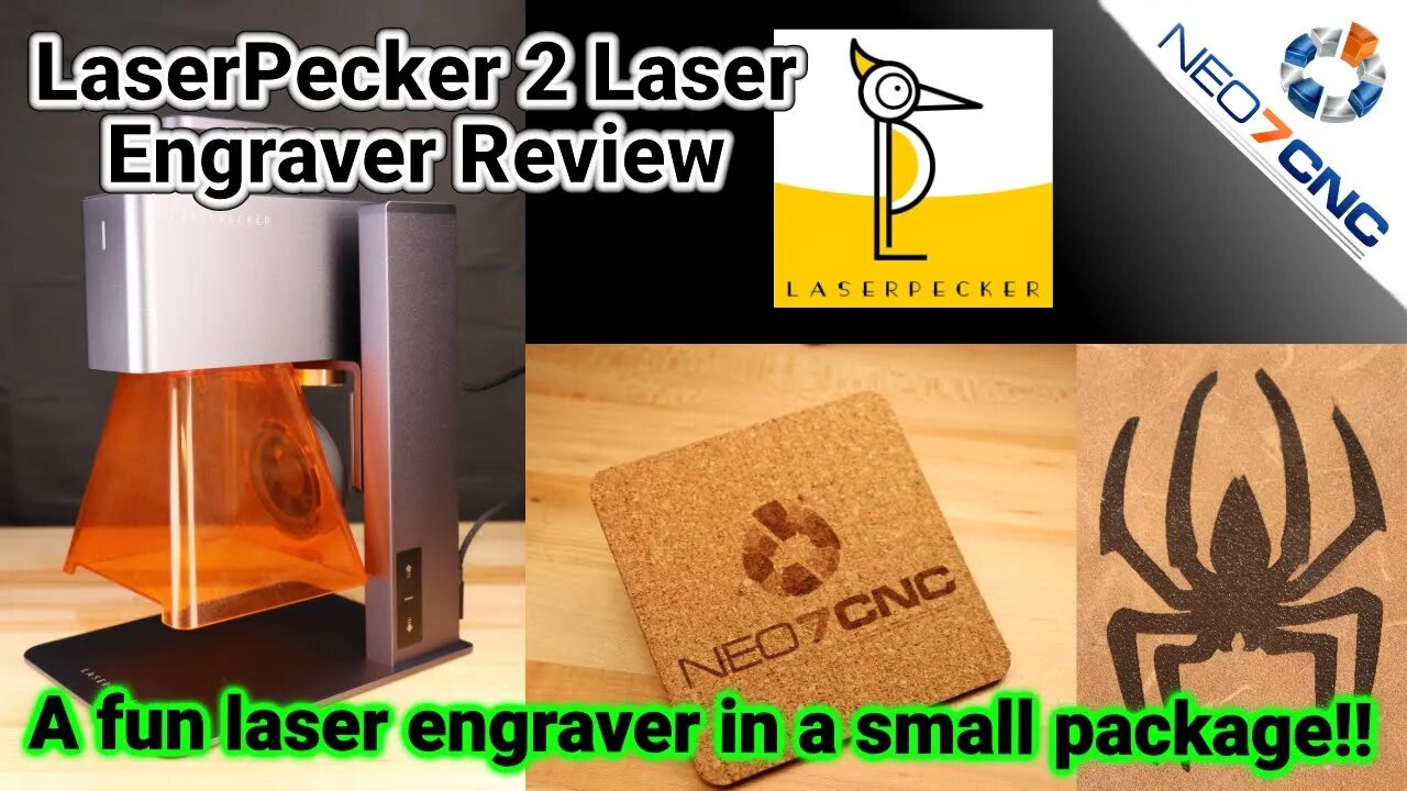 LaserPecker 2 Laser Engraver Review - A fun laser engraver in a small package!!