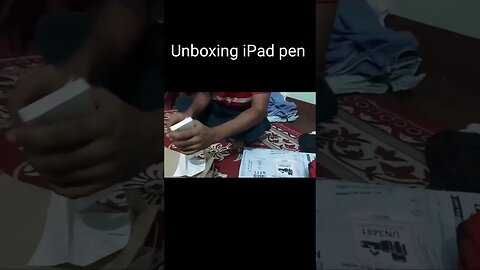 Unboxing iPad 10th generation pen 🖊️